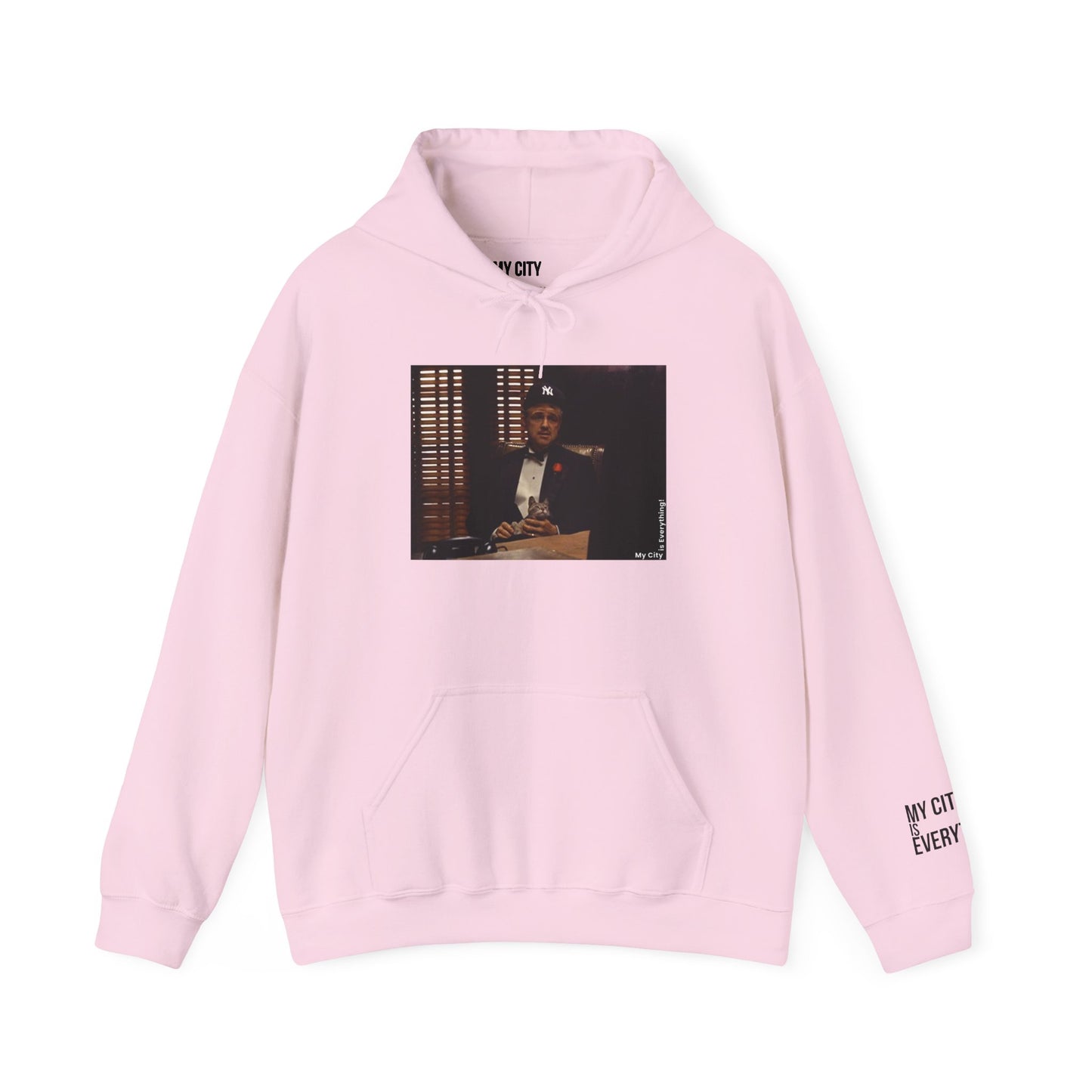 The Don Hoodie – Iconic Boss in Yankees Hat | My City is Everything!