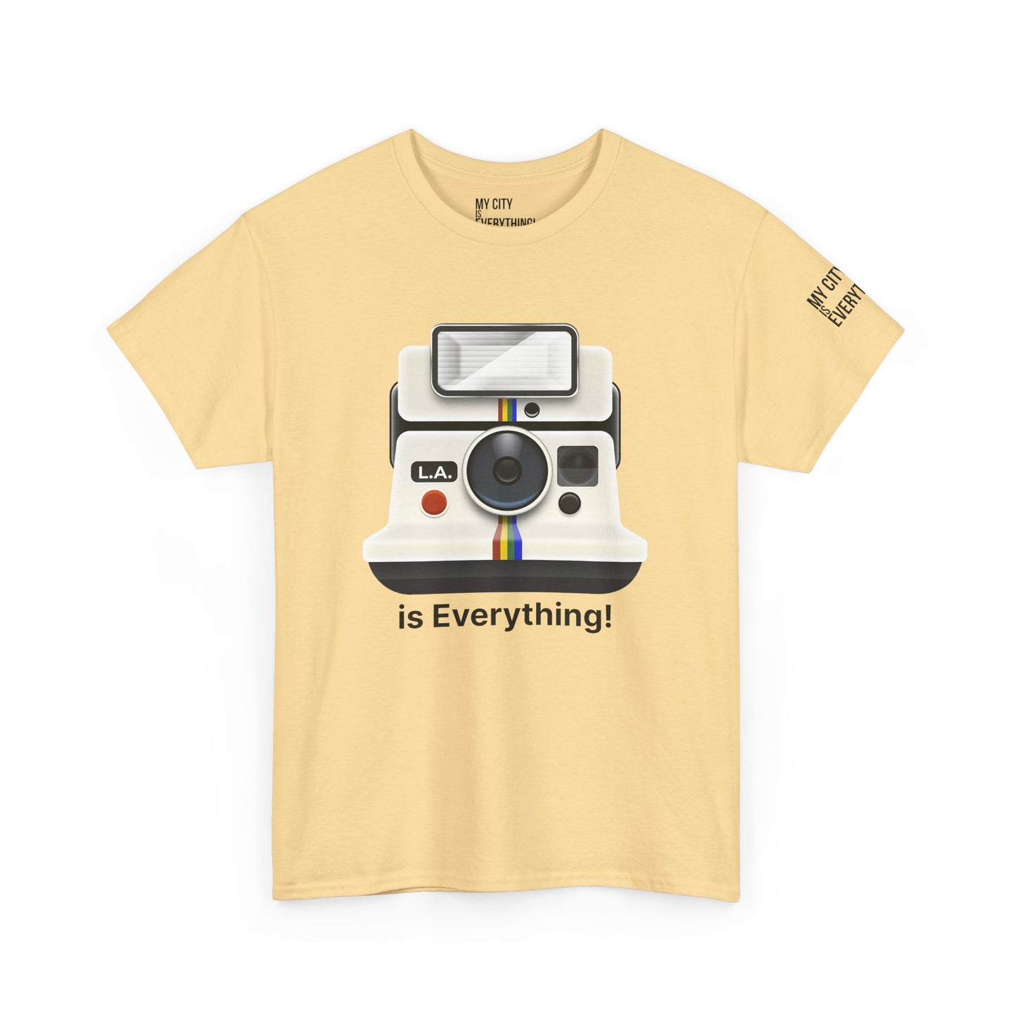 L.A. Retro Camera Tee – “is Everything!” Collection