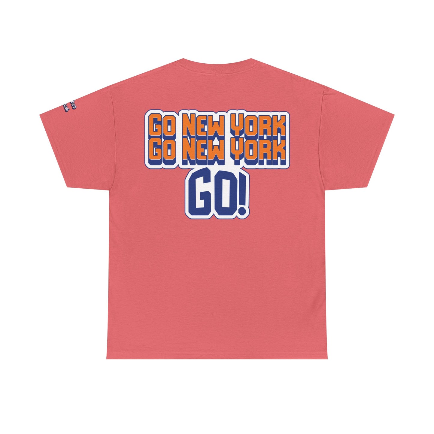 Oliver Outside Knicks Fan Tee – Courtside Energy Bear Style
