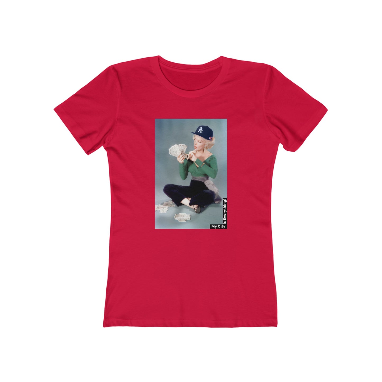 Marilyn x Money x LA Dodgers Tee – Vintage Icon Remix | My City Is Everything!