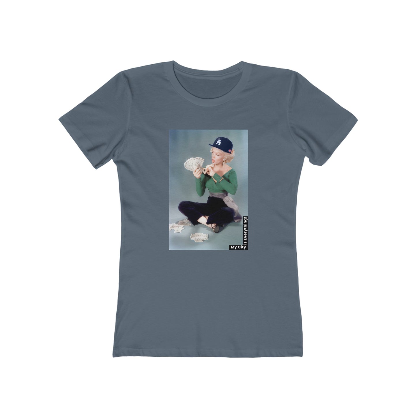 Marilyn x Money x LA Dodgers Tee – Vintage Icon Remix | My City Is Everything!