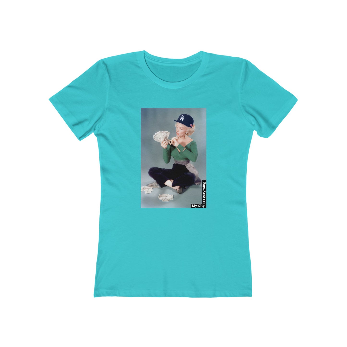 Marilyn x Money x LA Dodgers Tee – Vintage Icon Remix | My City Is Everything!