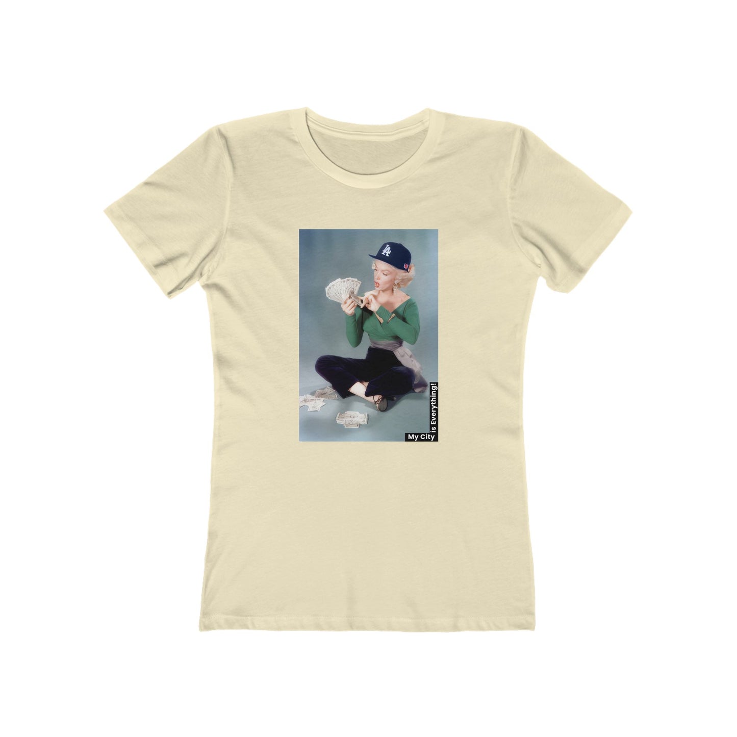 Marilyn x Money x LA Dodgers Tee – Vintage Icon Remix | My City Is Everything!
