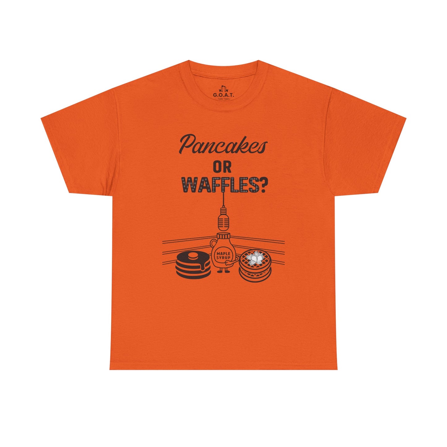 🥞/🧇Pancakes vs. Waffles Tee – Breakfast Debate Shirt