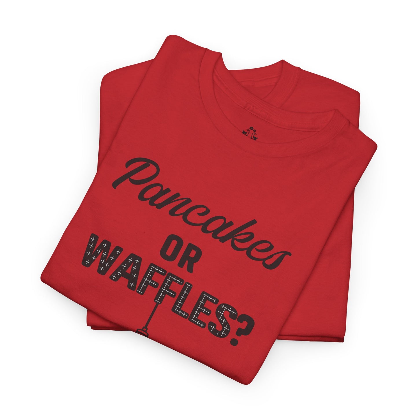 🥞/🧇Pancakes vs. Waffles Tee – Breakfast Debate Shirt