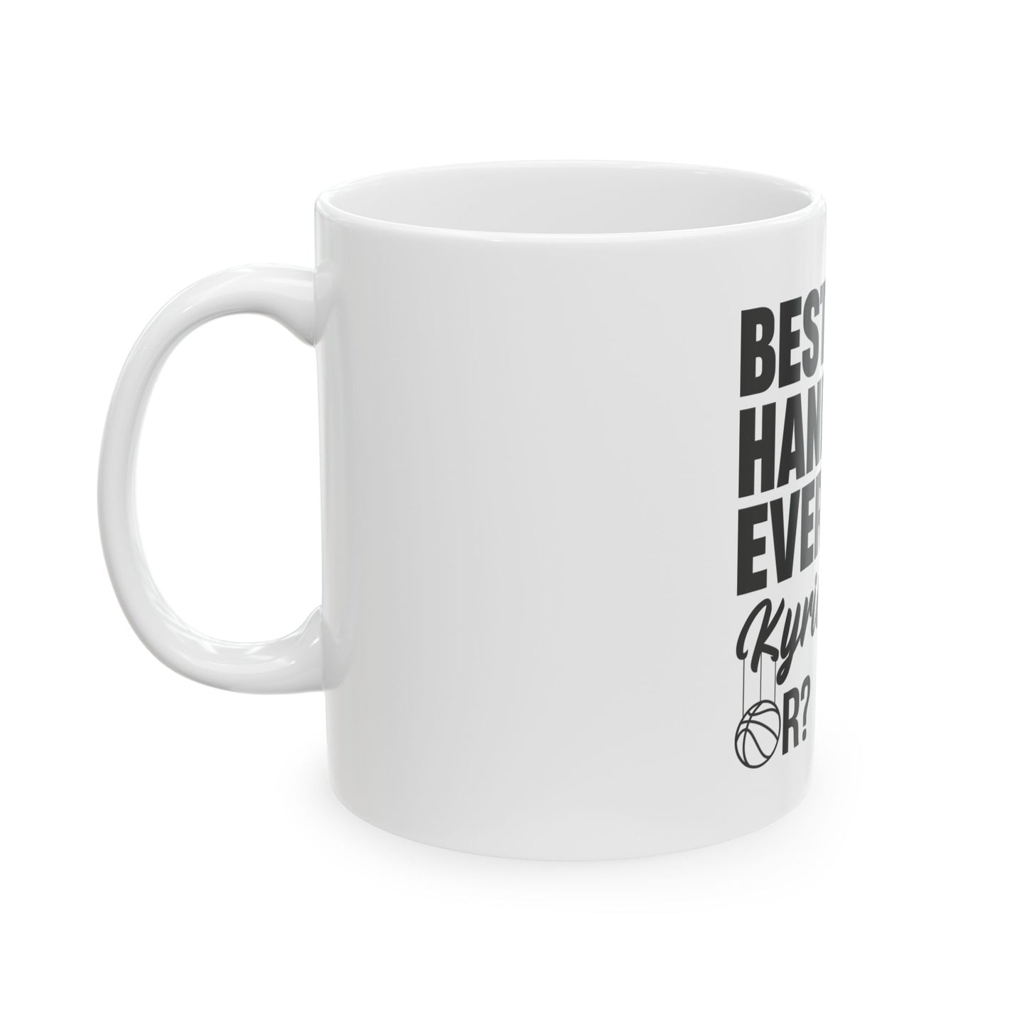 Best Handles Ever? Kyrie Irving Debate Mug – Basketball Discussion Cup by G.O.A.T. Talk Tees