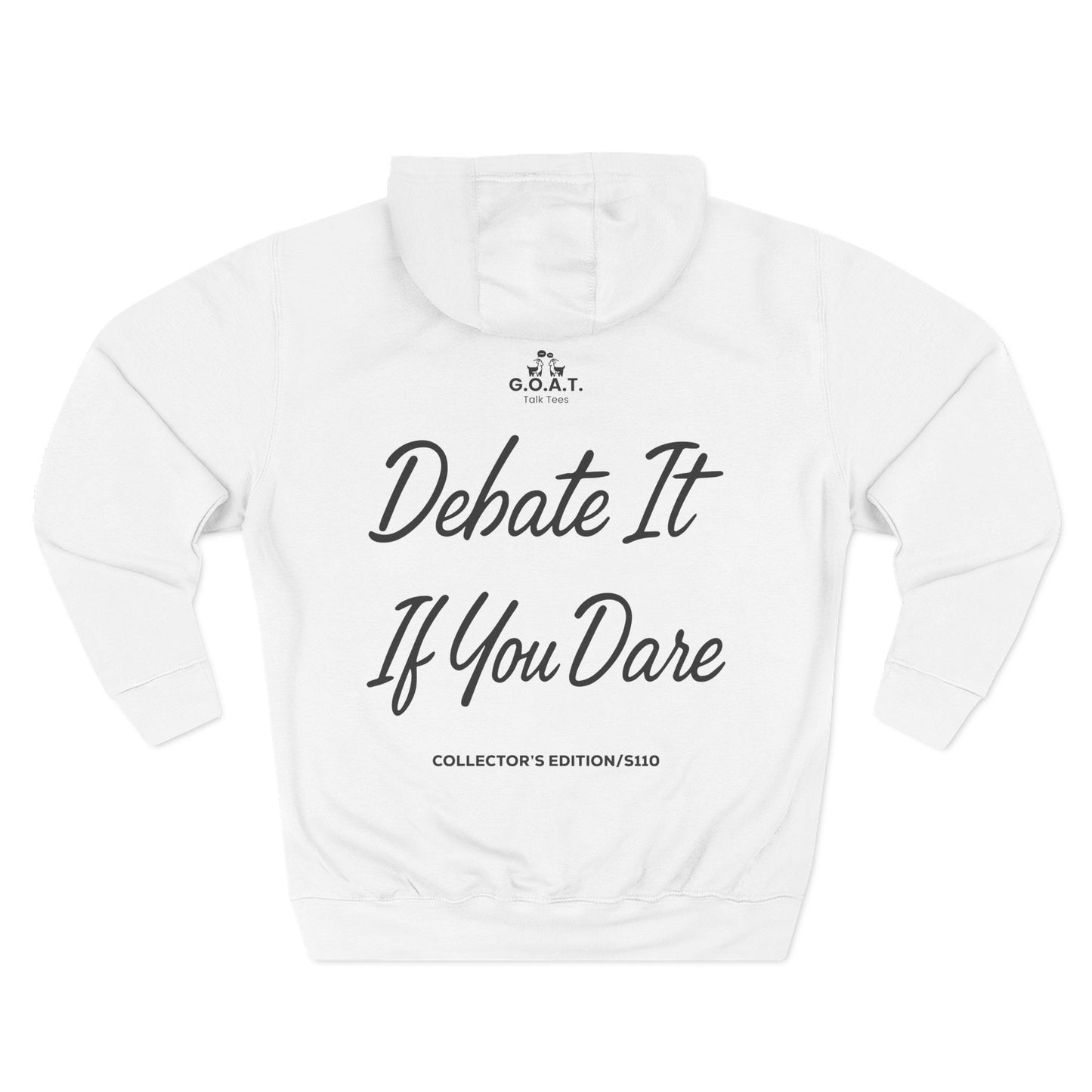 🥞/🧇Pancakes or Waffles? Hoodie – Funny Breakfast Debate Hoodie by G.O.A.T. Talk Tees