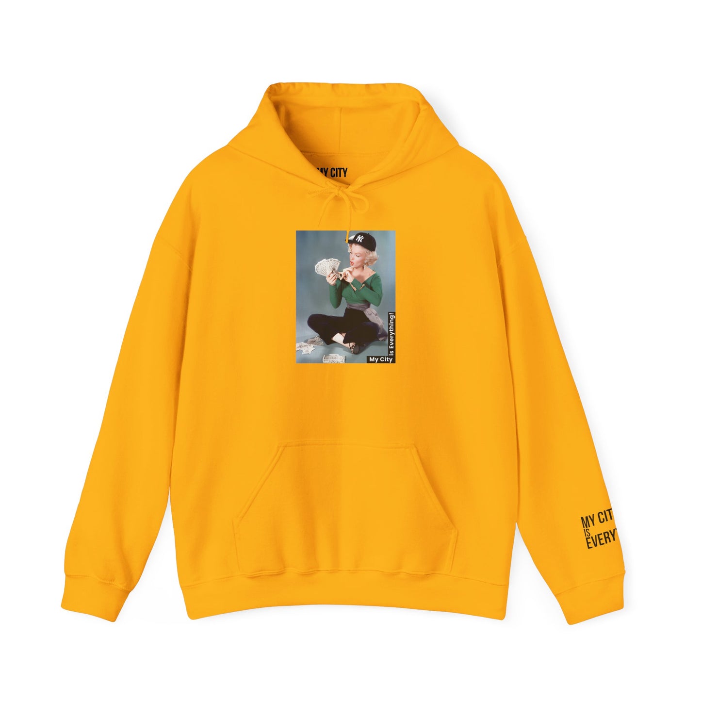 Marilyn Yankees Hoodie β Money Moves Streetwear by My City Is Everything