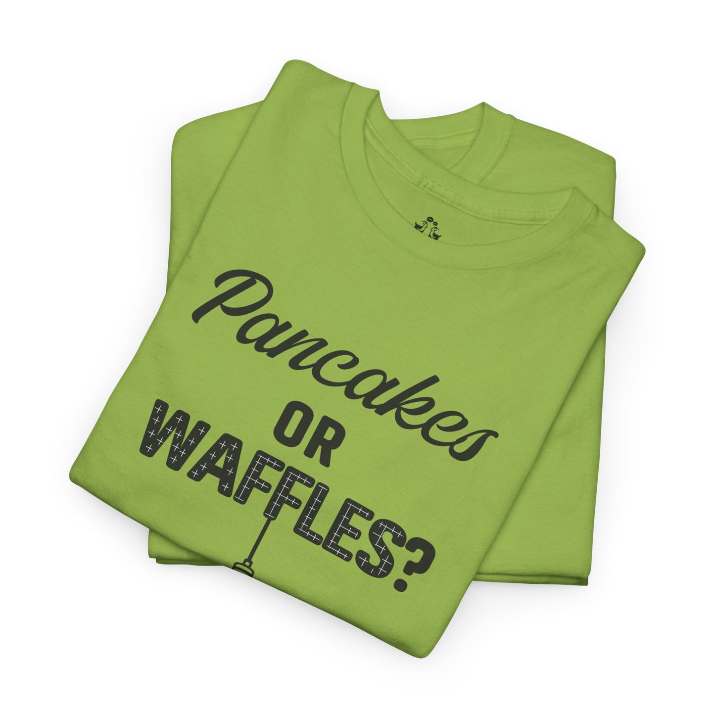🥞/🧇Pancakes vs. Waffles Tee – Breakfast Debate Shirt