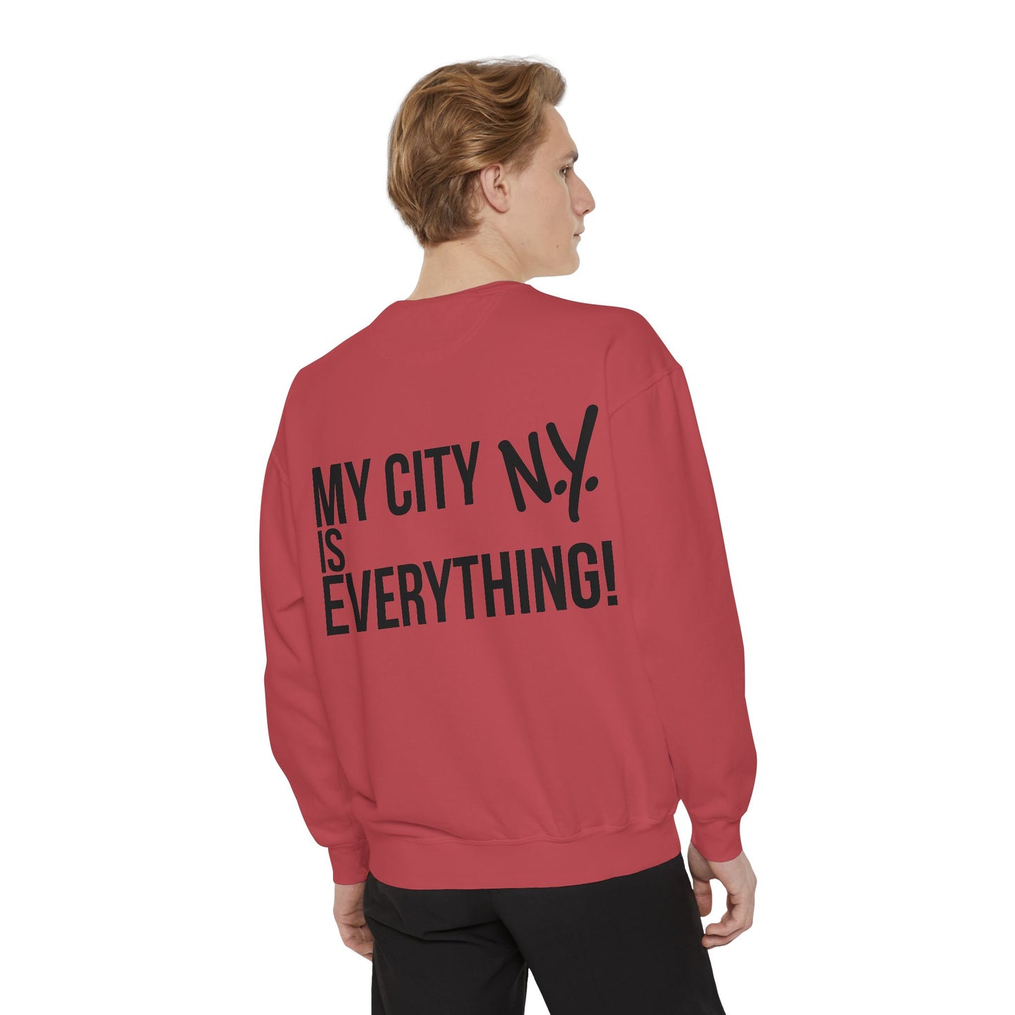 ⚾️🕹️ Retro Arcade Maze Yankee Sweatshirt – My City is Everything Crewneck
