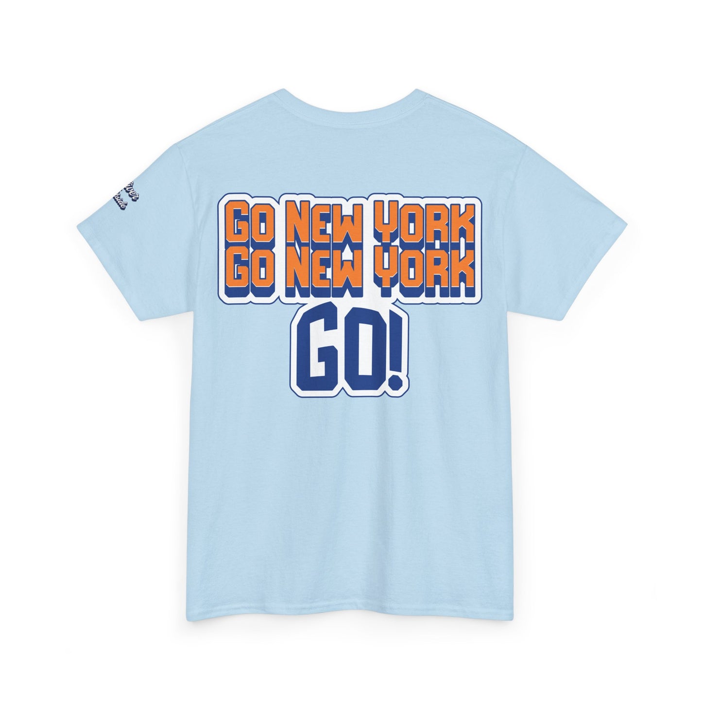 Oliver Outside Knicks Fan Tee – Courtside Energy Bear Style