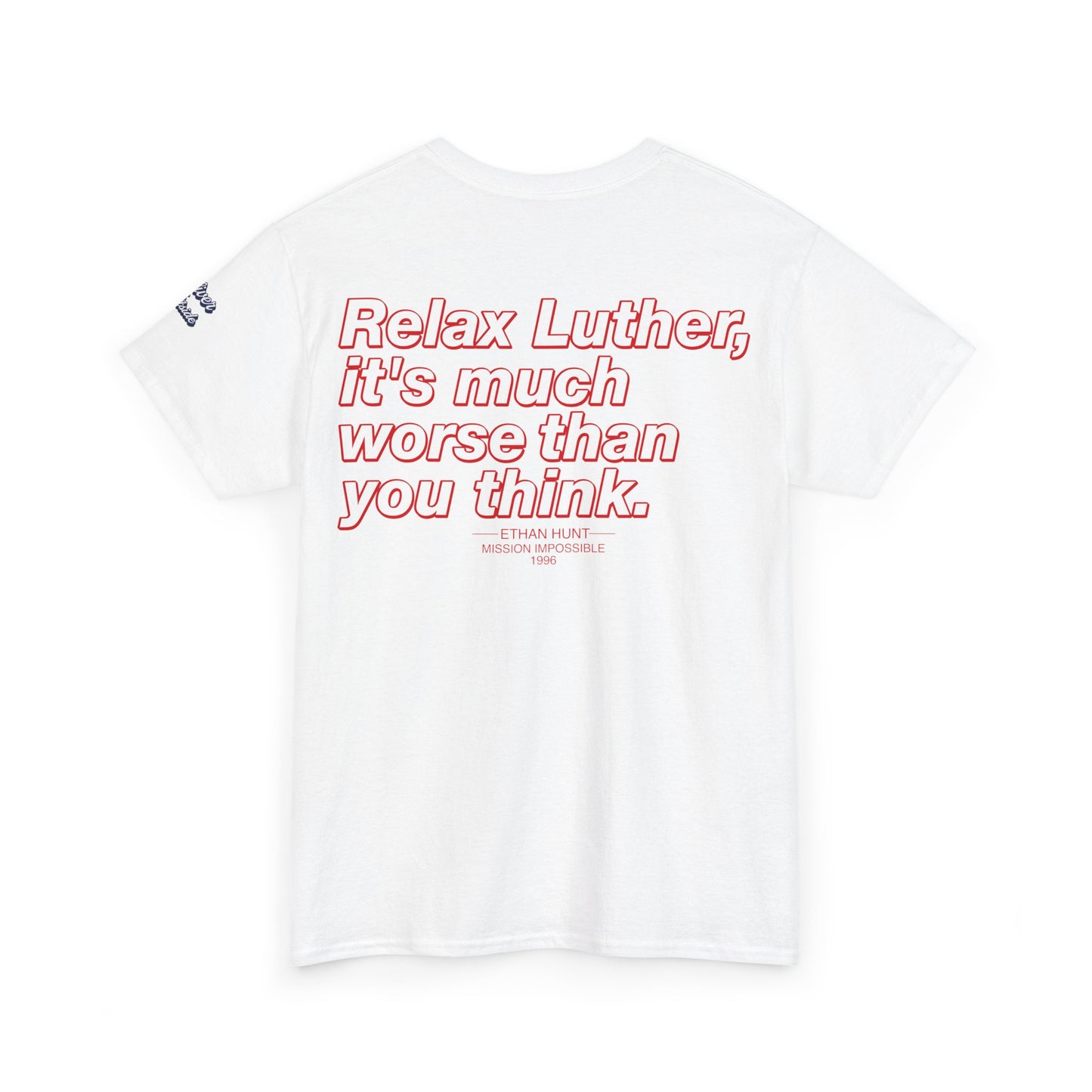 Oliver Outside Mission Impossible Parody Tee – Stealth Mode Bear
