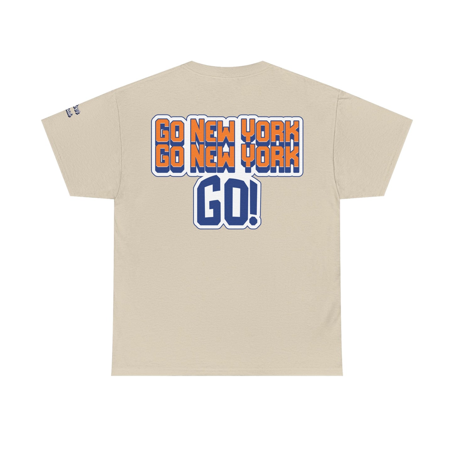 Oliver Outside Knicks Fan Tee – Courtside Energy Bear Style