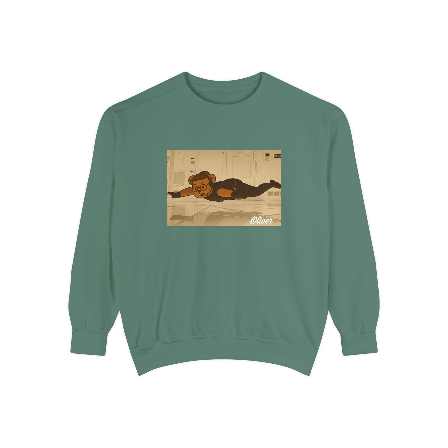Oliver Outside Mission Impossible Crewneck – Bear on a Mission