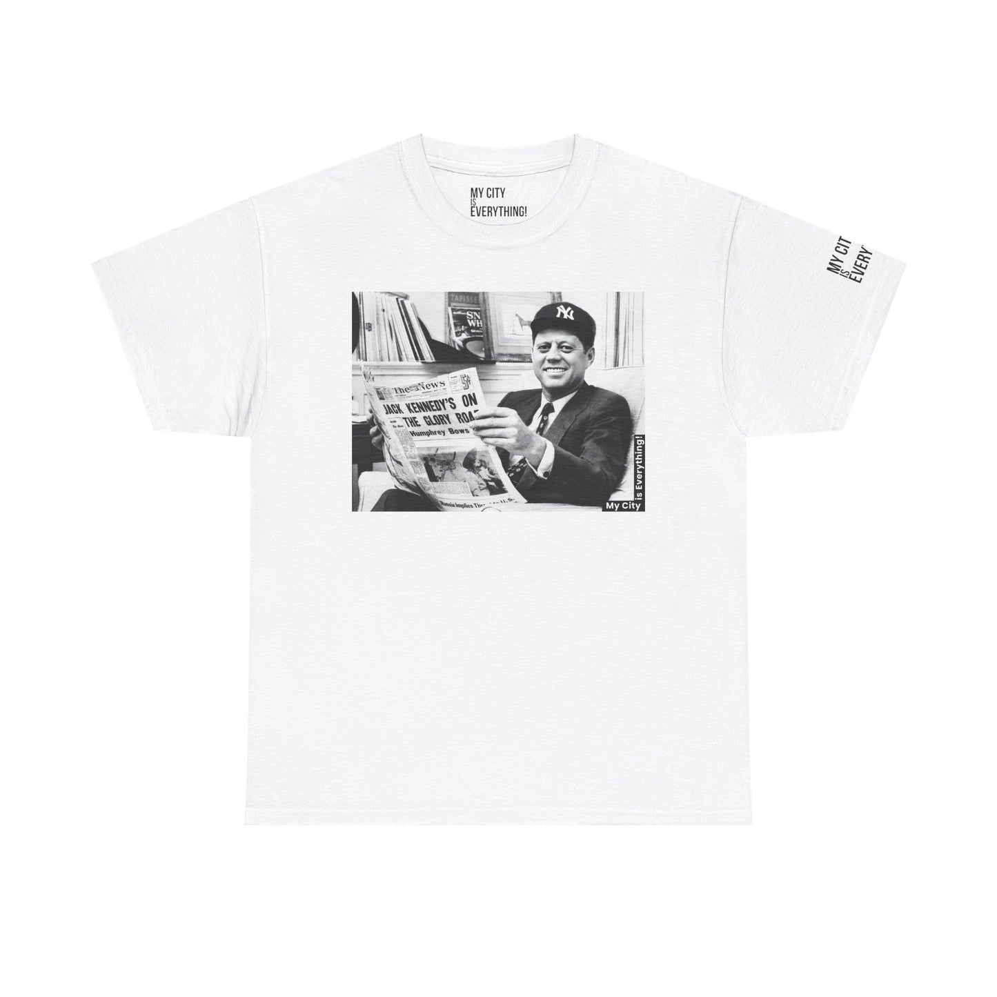JFK x Yankees Tee – Presidential Drip Remix | My City Is Everything!