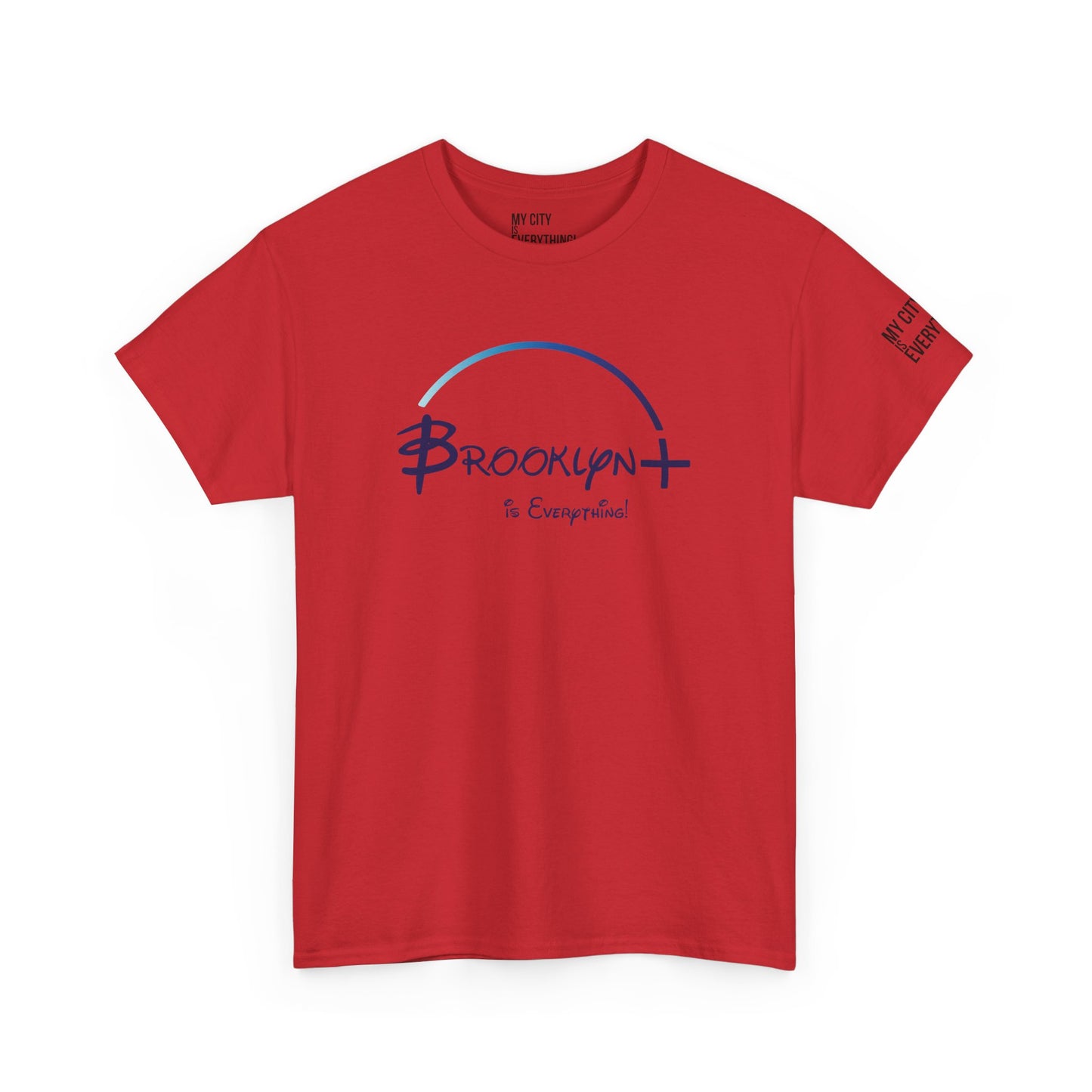 Brooklyn+ Is Everything! Tee – Bold Arch Graphic Shirt | My City Is Everything