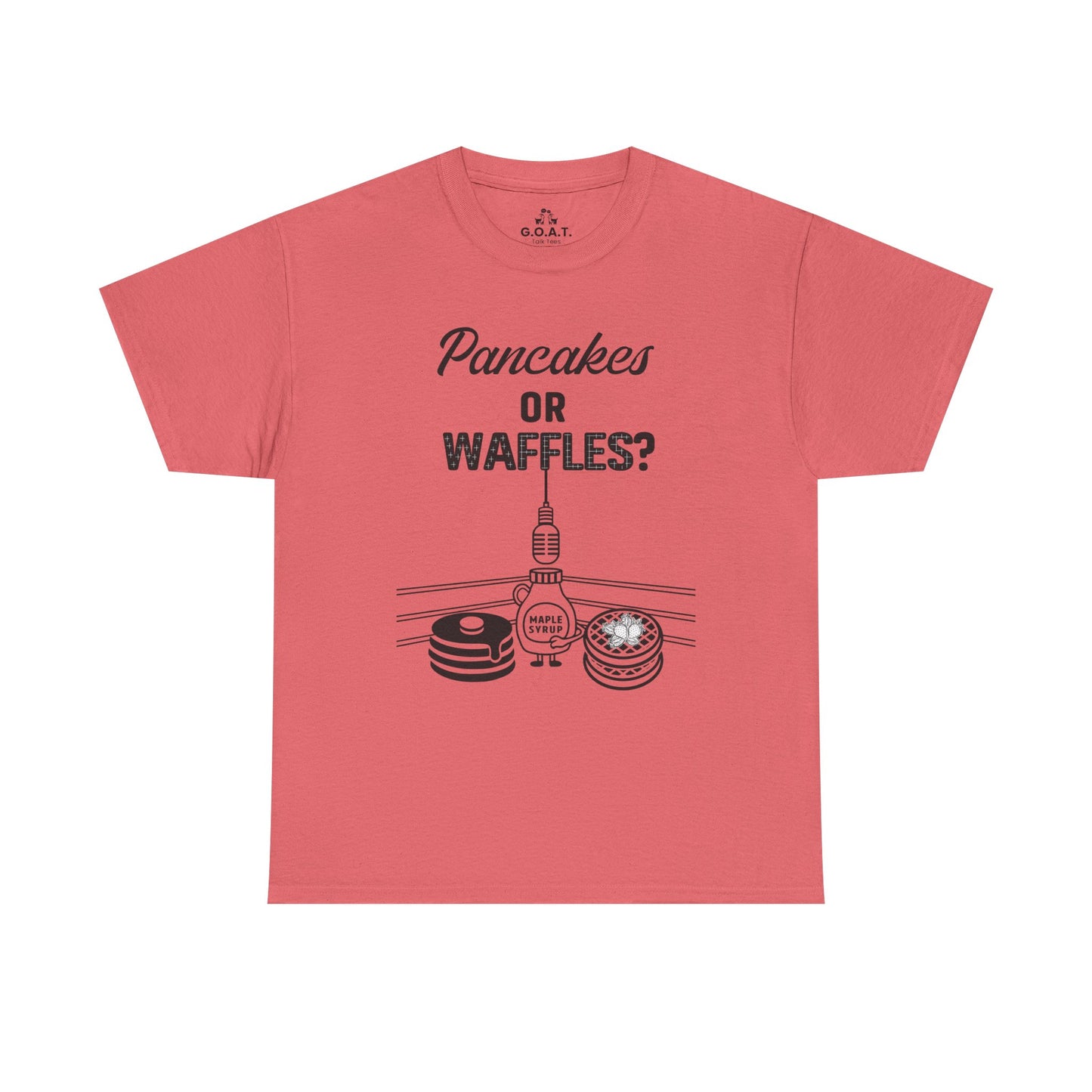 🥞/🧇Pancakes vs. Waffles Tee – Breakfast Debate Shirt