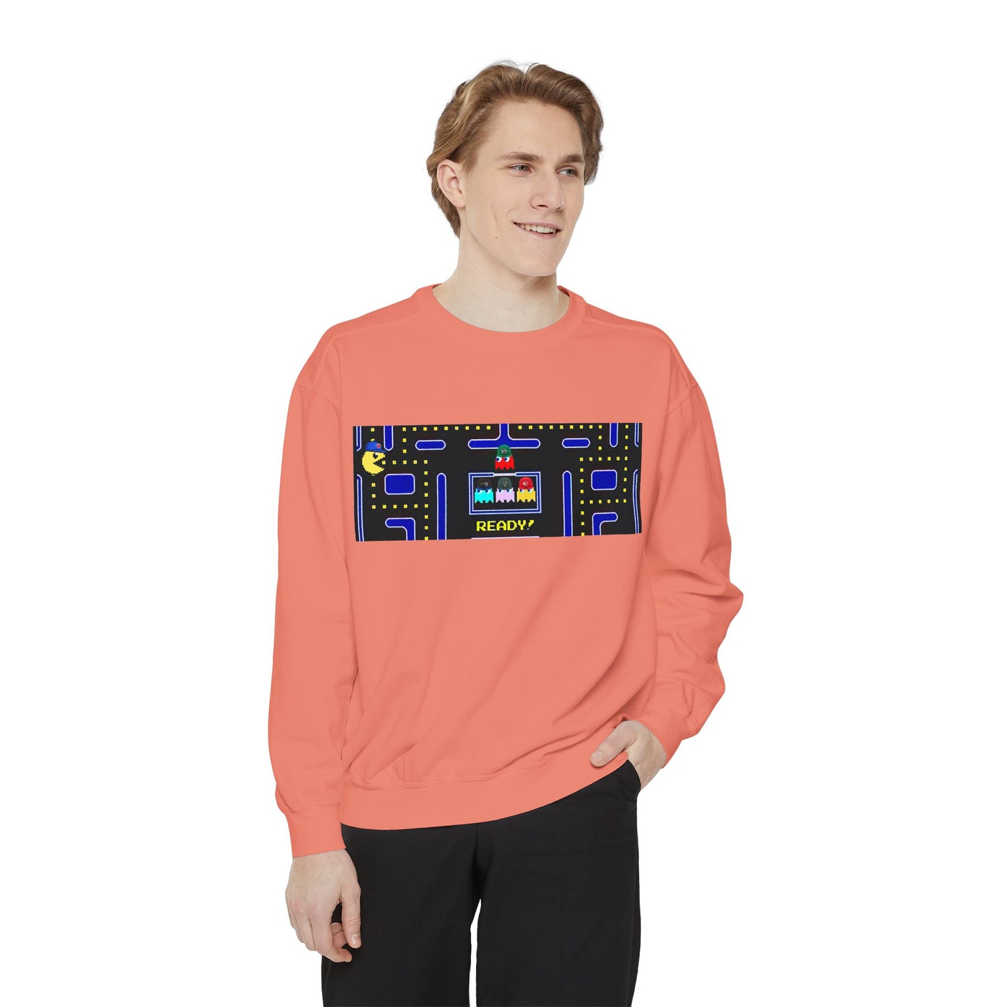 🏀🕹️ Retro Arcade Maze Knicks Sweatshirt – My City is Everything Crewneck