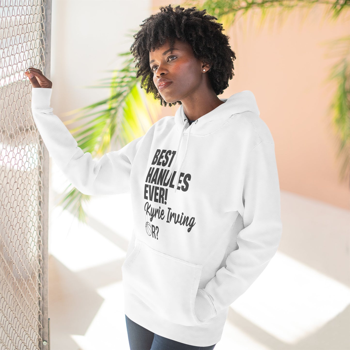 🏀 Best Handles Ever? Kyrie Irving Basketball Debate HOODIE | G.O.A.T. Talk Tees Limited Edition HOODIE