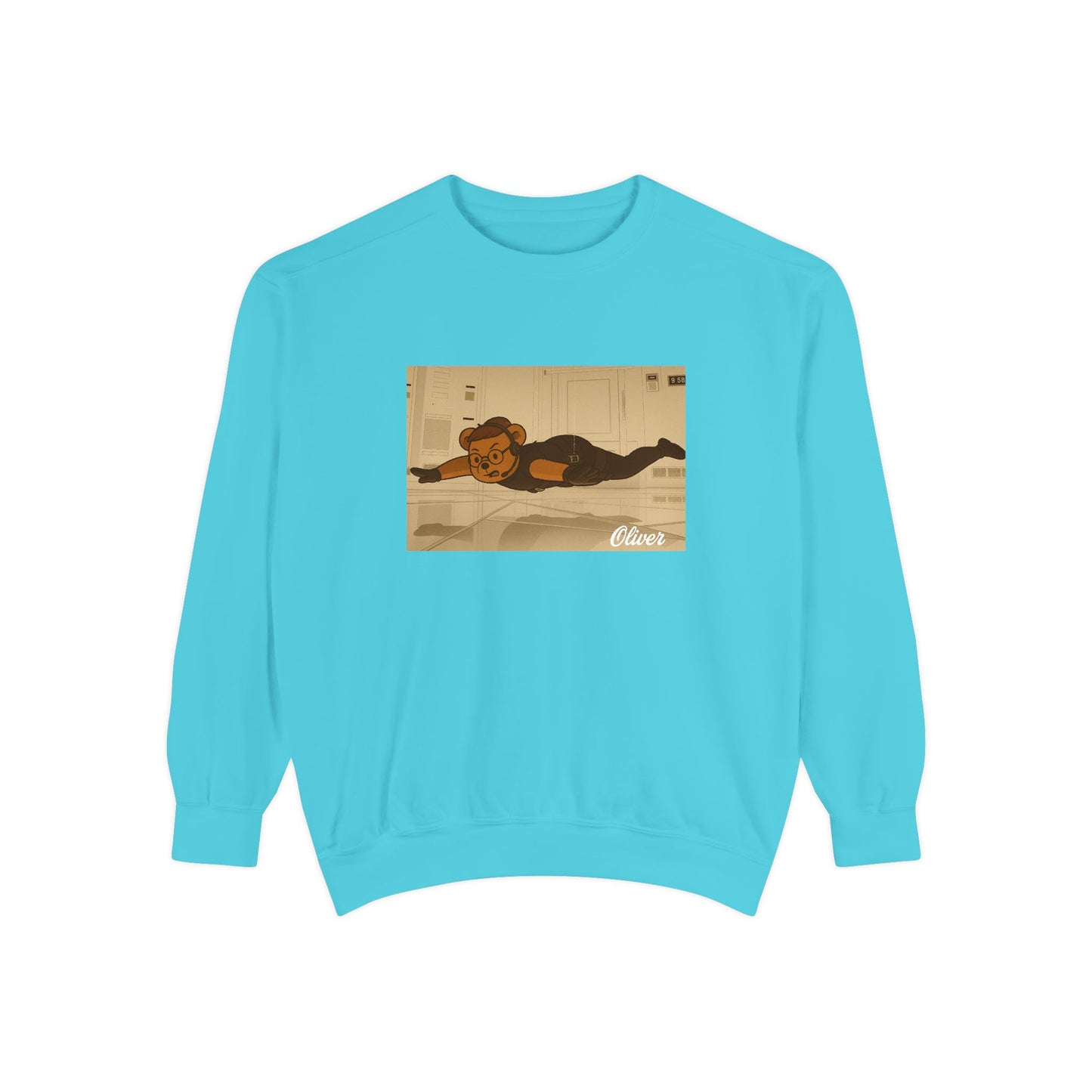 Oliver Outside Mission Impossible Crewneck – Bear on a Mission