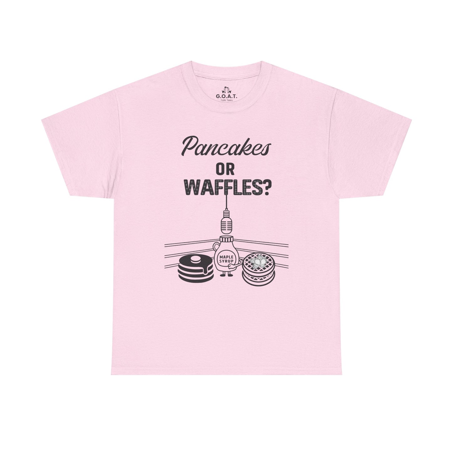 🥞/🧇Pancakes vs. Waffles Tee – Breakfast Debate Shirt