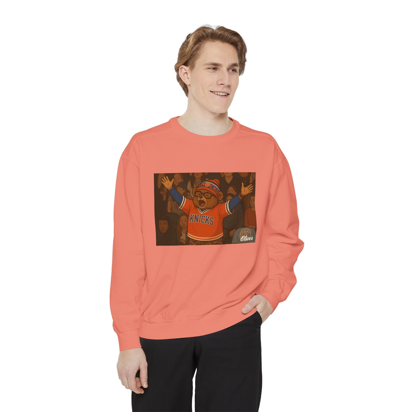 Oliver Knicks Fan Crewneck – NY Basketball Sweatshirt | Oliver Outside Collection