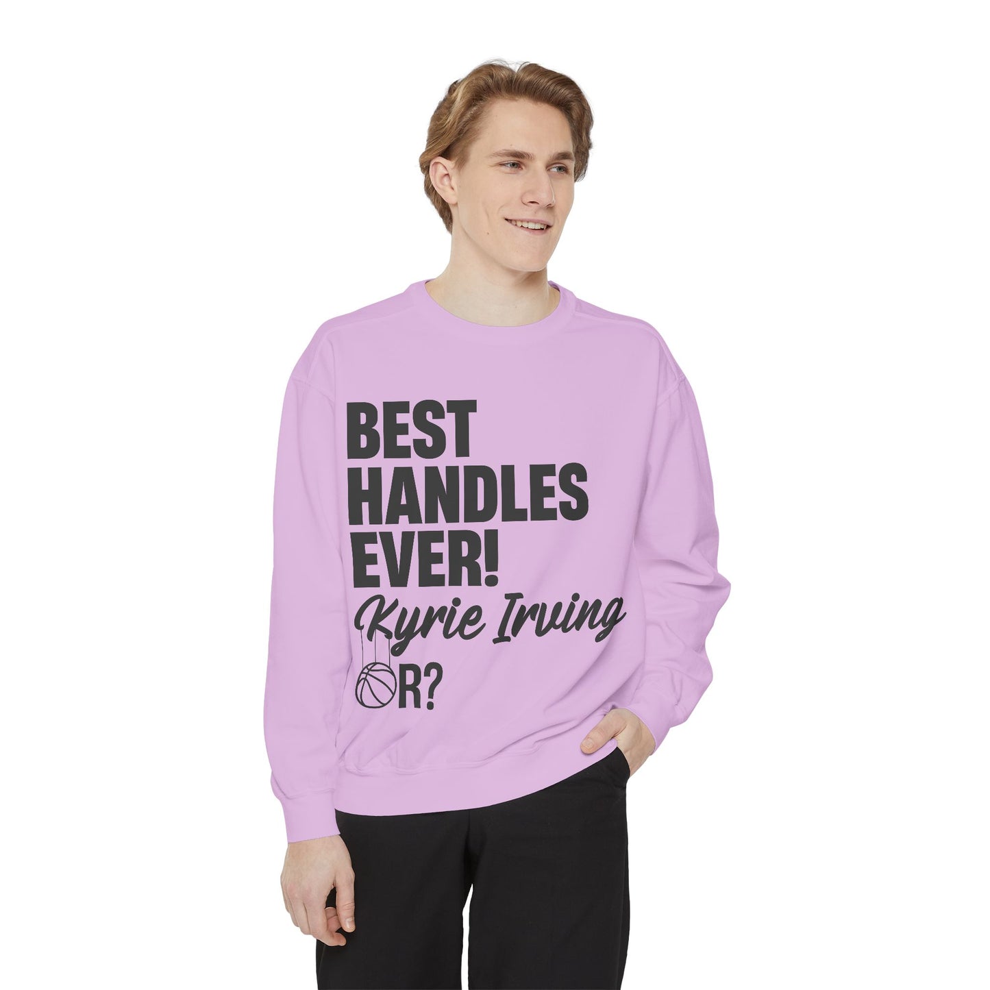 đ Best Handles Ever? Kyrie Irving Sweatshirt â G.O.A.T. Talk Tees Collectorâs Edition