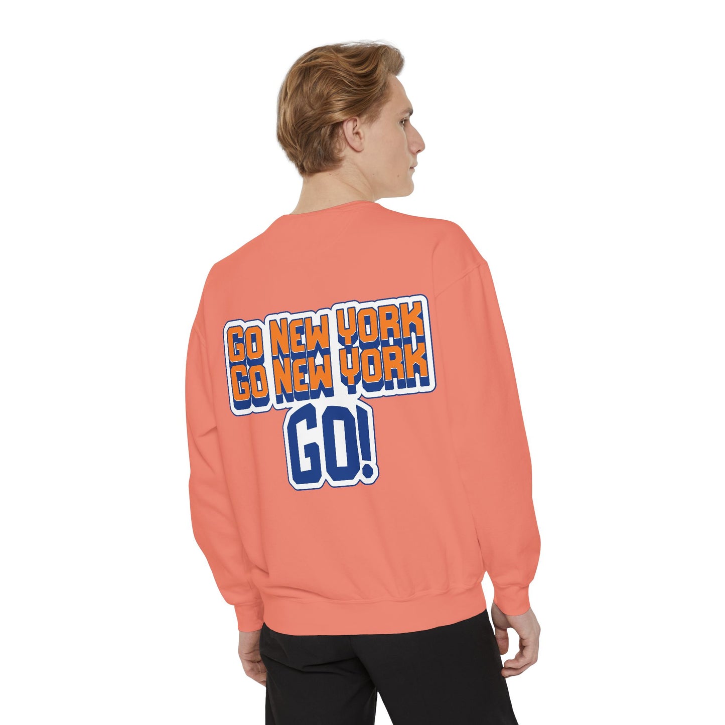 Oliver Outside Knicks Fan Crewneck – NYC Spirit in Every Stitch