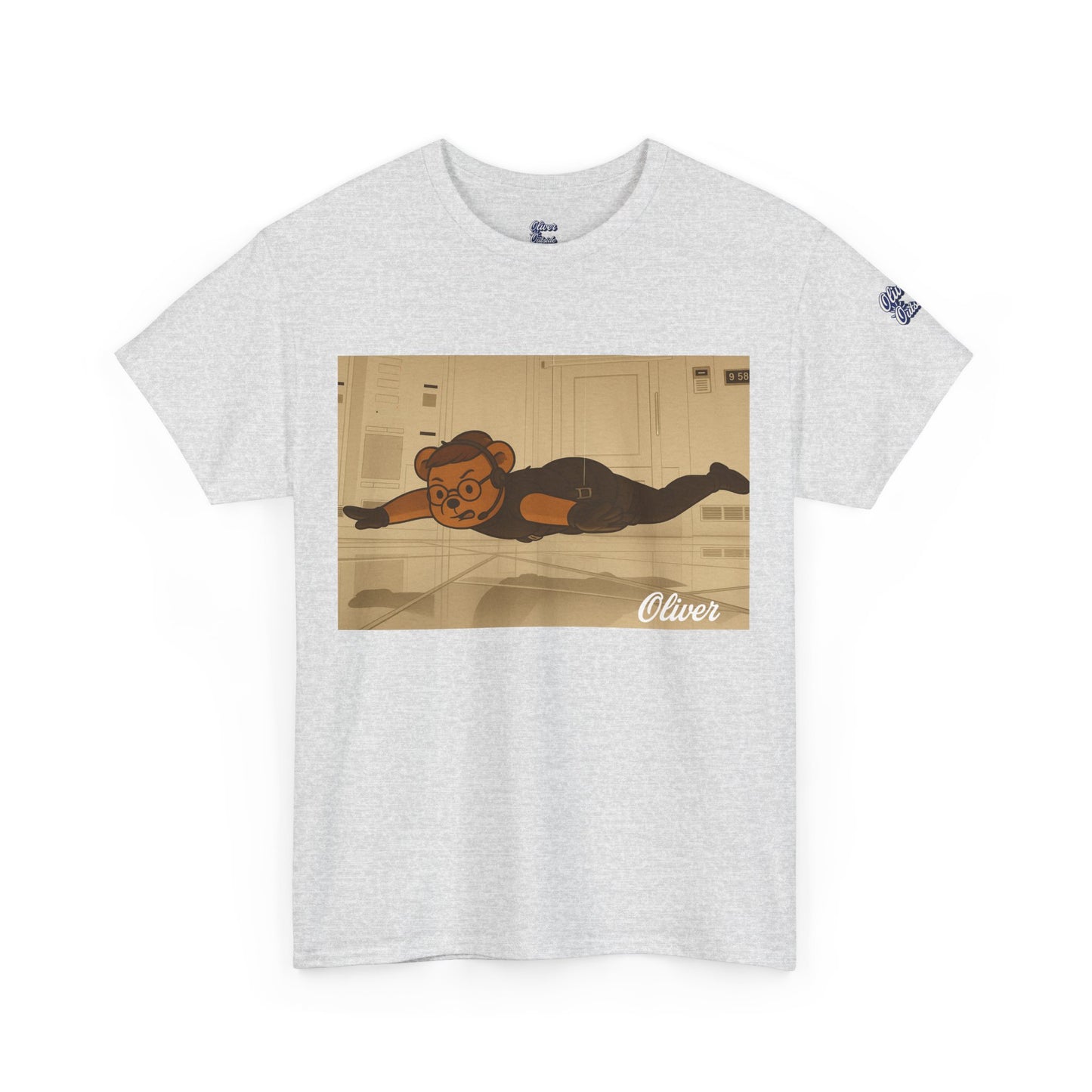 Oliver Outside Mission Impossible Parody Tee – Stealth Mode Bear