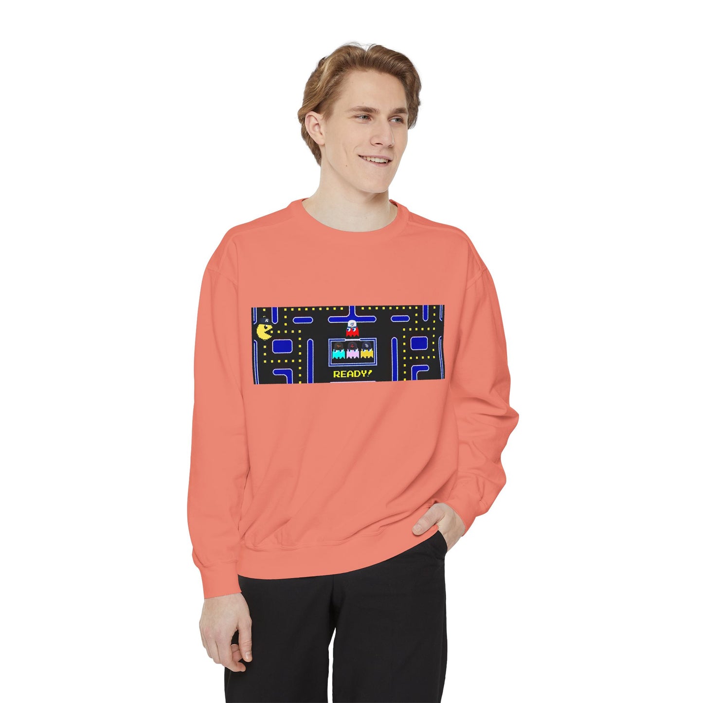 ⚾️🕹️ Retro Arcade Maze Yankee Sweatshirt – My City is Everything Crewneck