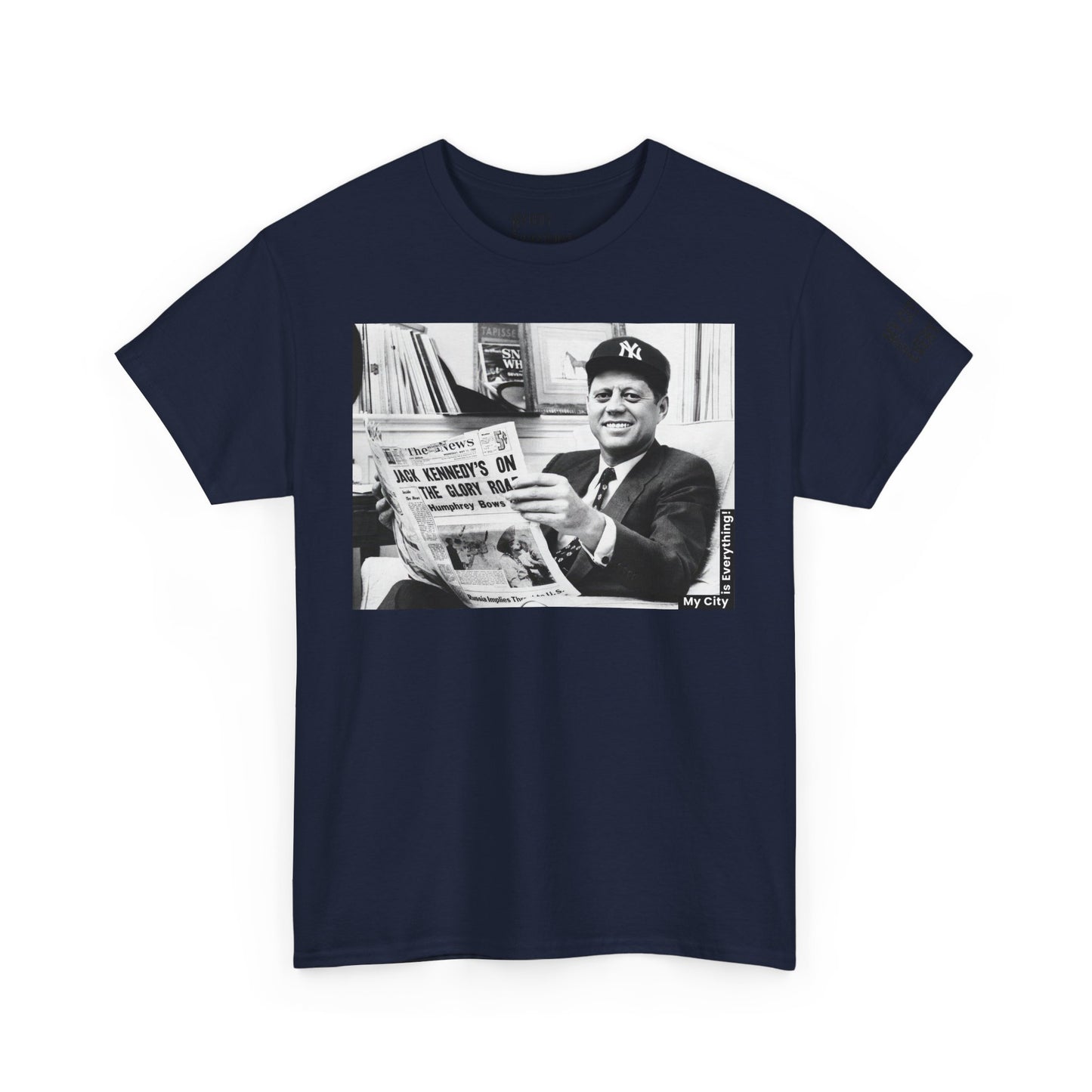 JFK x Yankees Tee – Presidential Drip Remix | My City Is Everything!