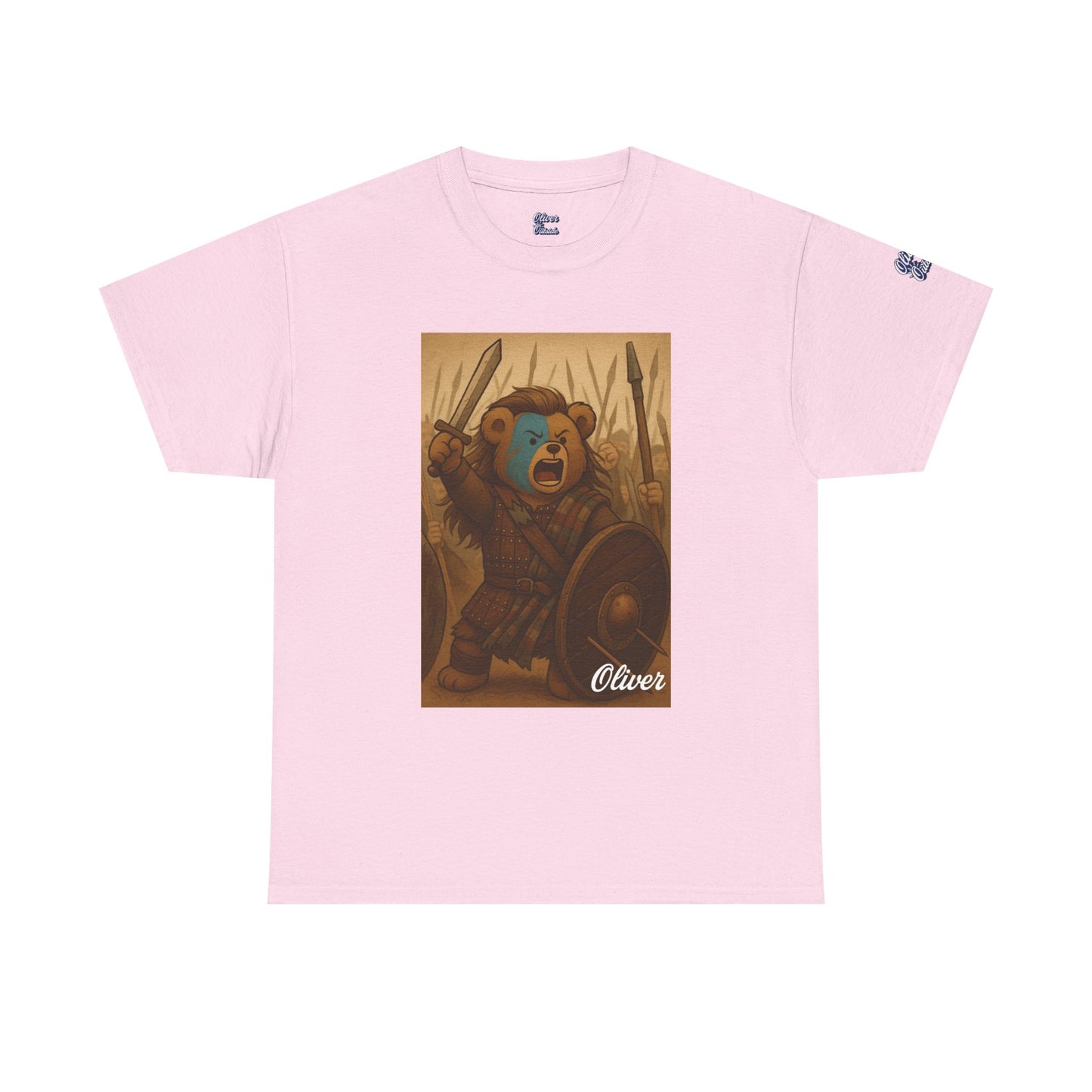 Oliver Outside Braveheart Parody Tee – Freedom Roar Bear