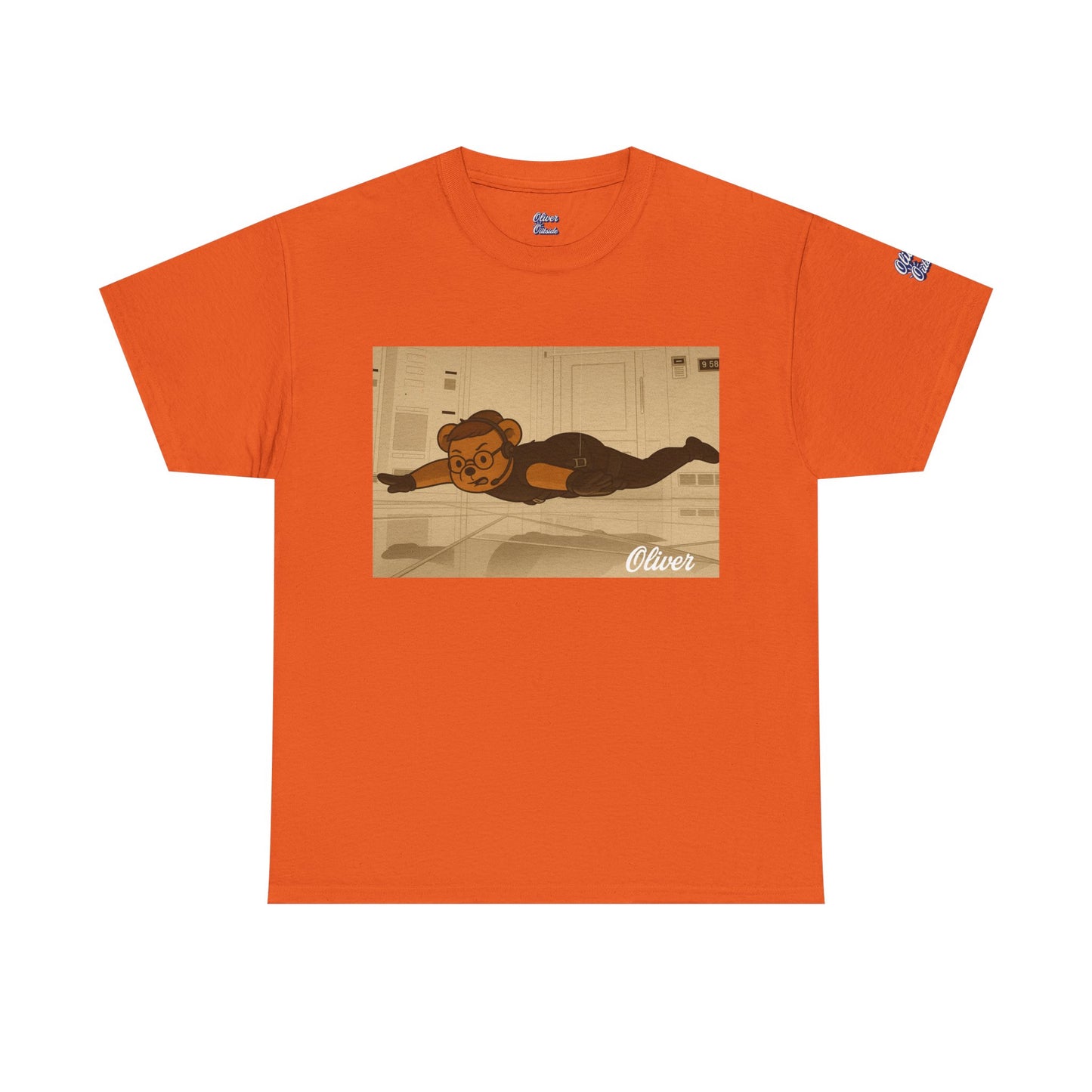 Oliver Outside Mission Impossible Parody Tee – Stealth Mode Bear