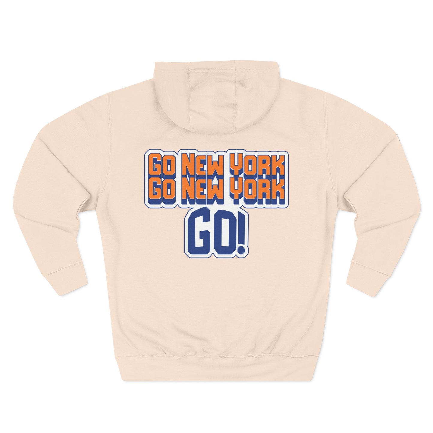 Oliver Outside Knicks Fan Hoodie – Courtside Energy Bear Style