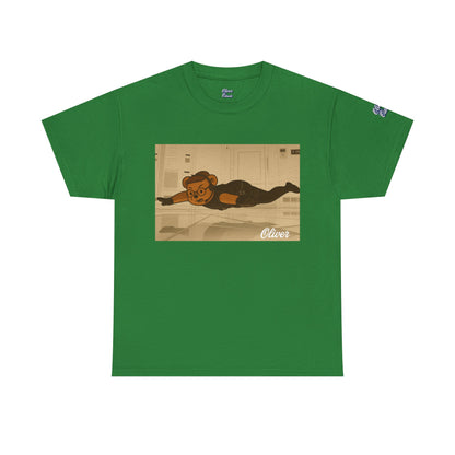 Oliver Outside Mission Impossible Parody Tee – Stealth Mode Bear
