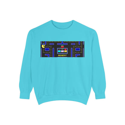 🏀🕹️ Retro Arcade Maze Knicks Sweatshirt – My City is Everything Crewneck