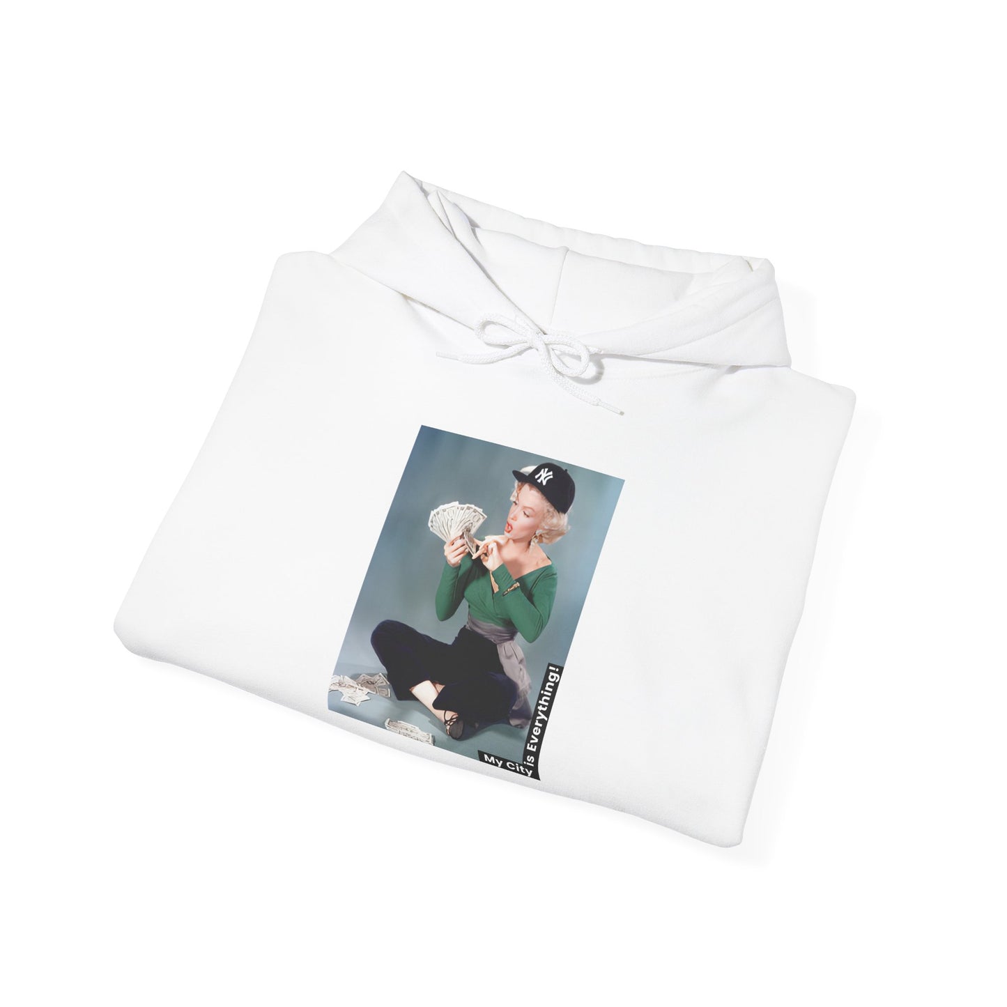 Marilyn Yankees Hoodie – Money Moves Streetwear by My City Is Everything