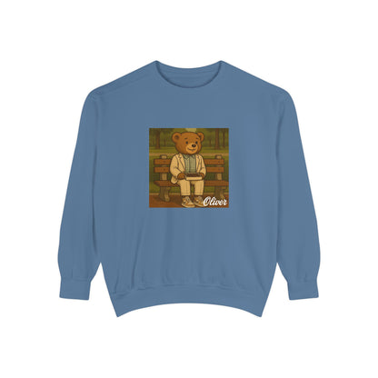 Oliver Outside Forrest Gump Parody Crewneck – Life is Bear-tiful