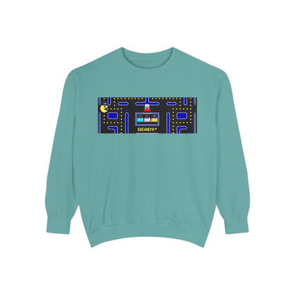 ⚾🕹️ Retro Arcade Maze Yankee Sweatshirt – My City is Everything Crewneck