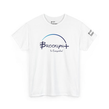 Brooklyn+ Is Everything! Tee – Bold Arch Graphic Shirt | My City Is Everything
