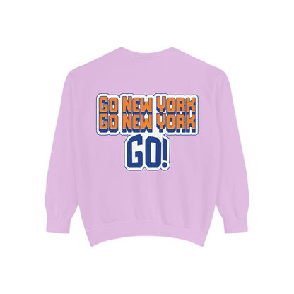 Oliver Outside Knicks Fan Crewneck – NYC Spirit in Every Stitch