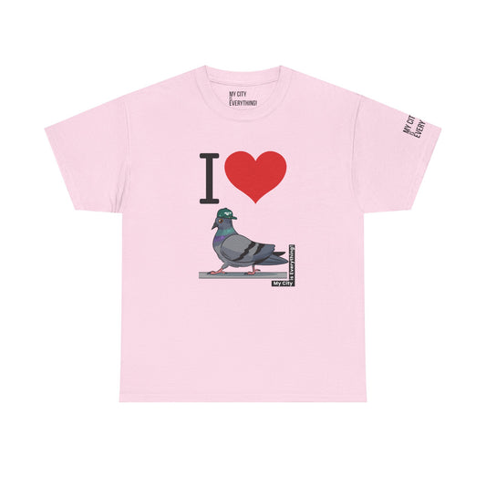 I ❤️ My City Pigeon Tee – Jets Street Bird Remix | My City Is Everything!