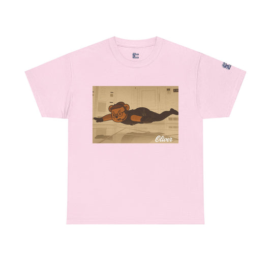 Oliver Outside Mission Impossible Parody Tee – Stealth Mode Bear