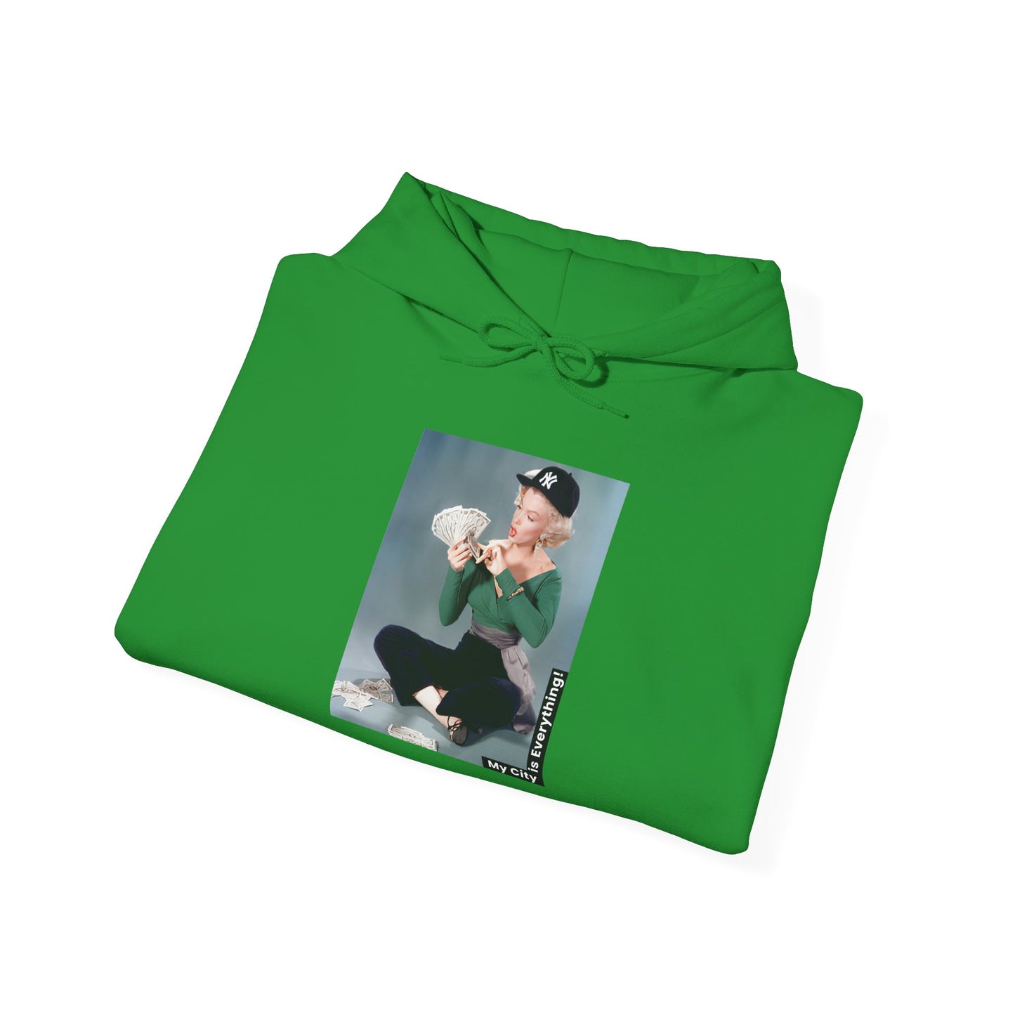 Marilyn Yankees Hoodie – Money Moves Streetwear by My City Is Everything
