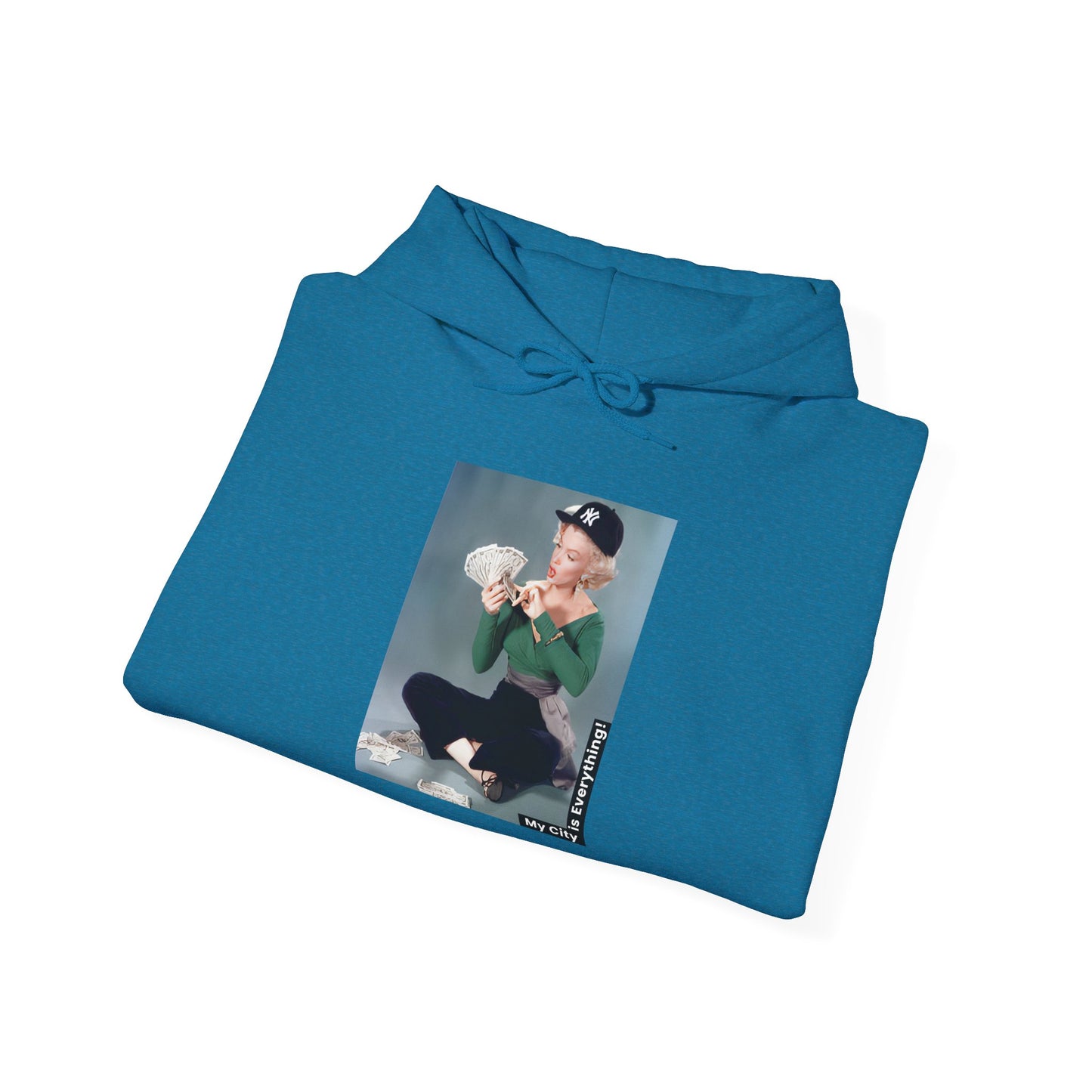 Marilyn Yankees Hoodie – Money Moves Streetwear by My City Is Everything