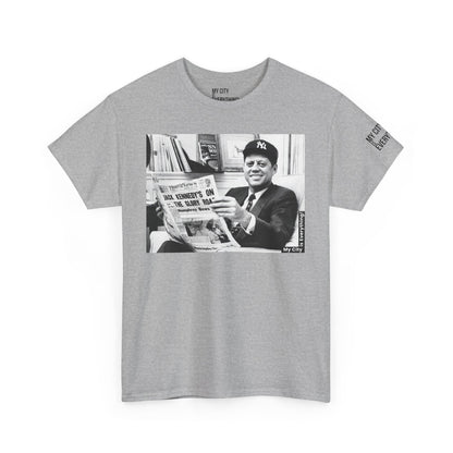JFK x Yankees Tee – Presidential Drip Remix | My City Is Everything!