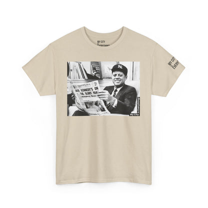 JFK x Yankees Tee – Presidential Drip Remix | My City Is Everything!