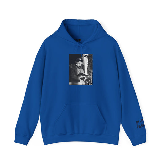 Einstein x Yankees Hoodie – Genius in a Fitted | My City Is Everything!