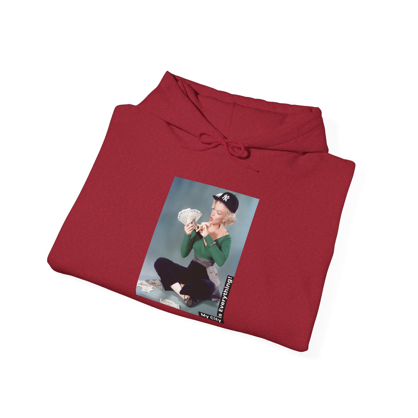Marilyn Yankees Hoodie – Money Moves Streetwear by My City Is Everything