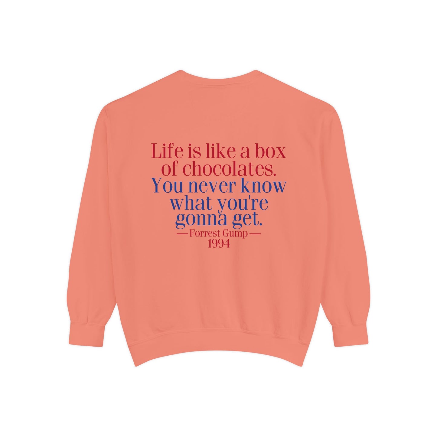 Oliver Outside Forrest Gump Parody Crewneck – Life is Bear-tiful